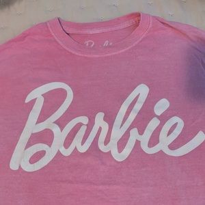 BARBIE cropped graphic tee Urban Outfitters